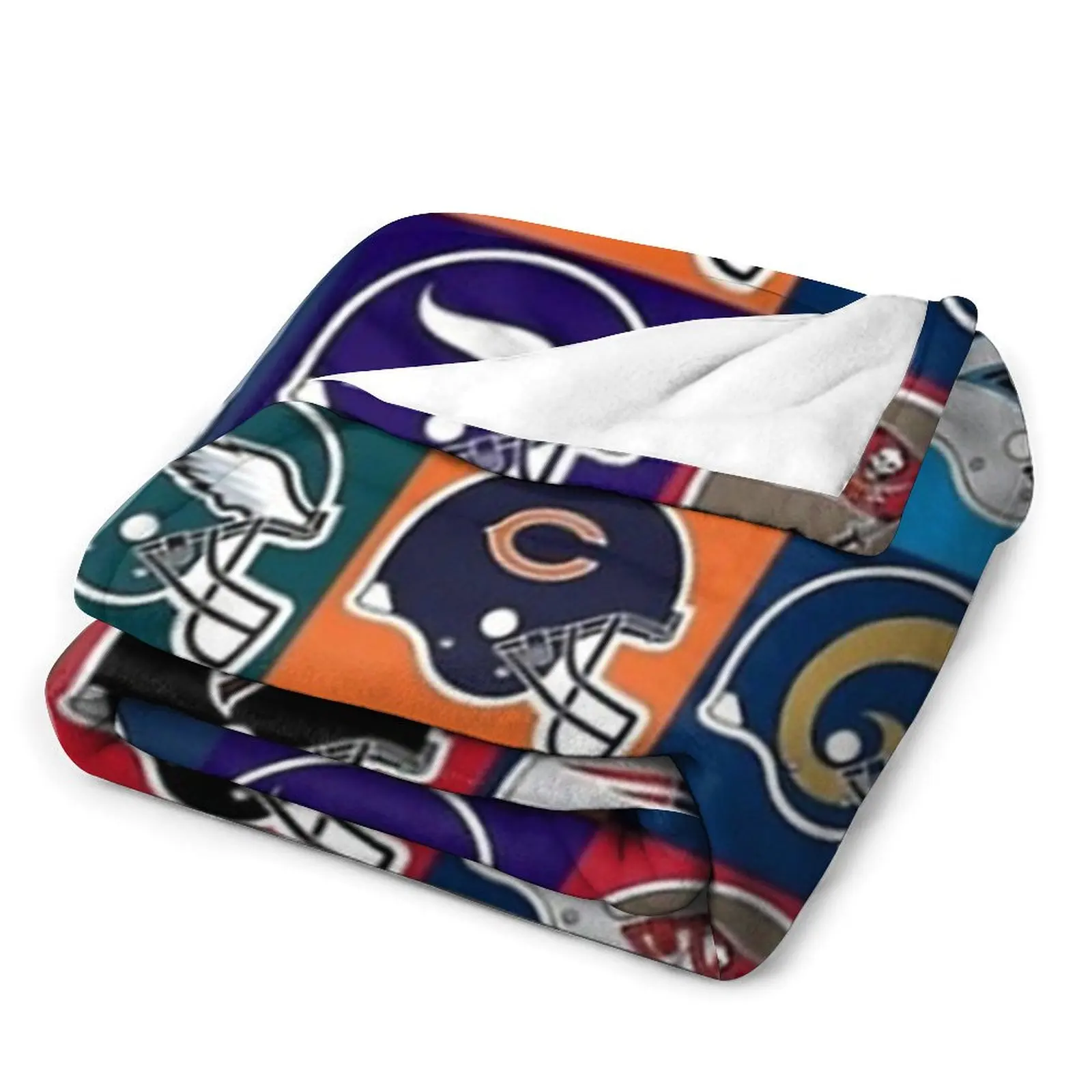NFL США Плед Роскошные утолщенные волосы дизайнерские одеяла для диванов Одеяла