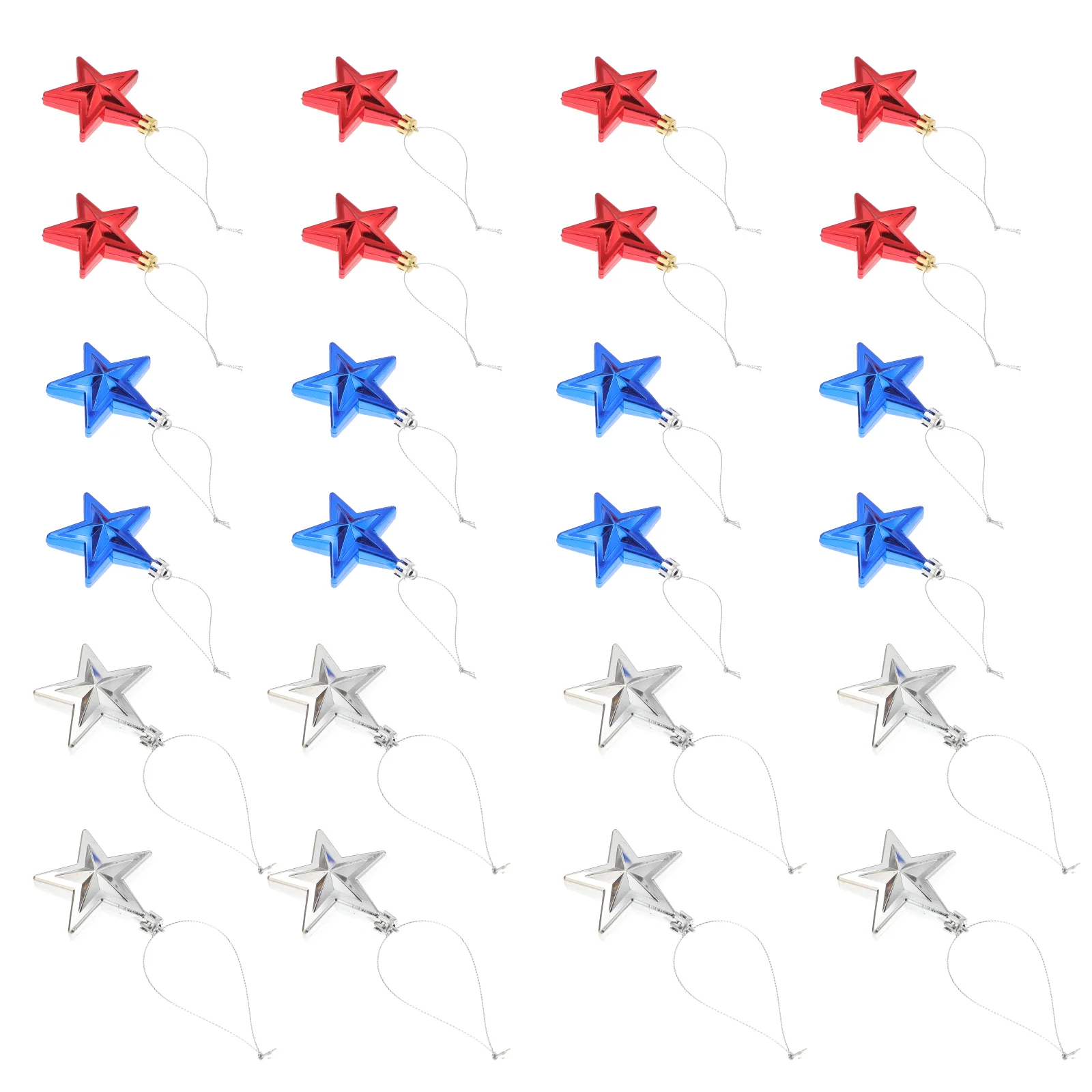 

July Decorationsstar Ornaments Fourth Independence Daytree Home Easter 4Th Patriotic The Supply Pendant Decor Hanging Topper