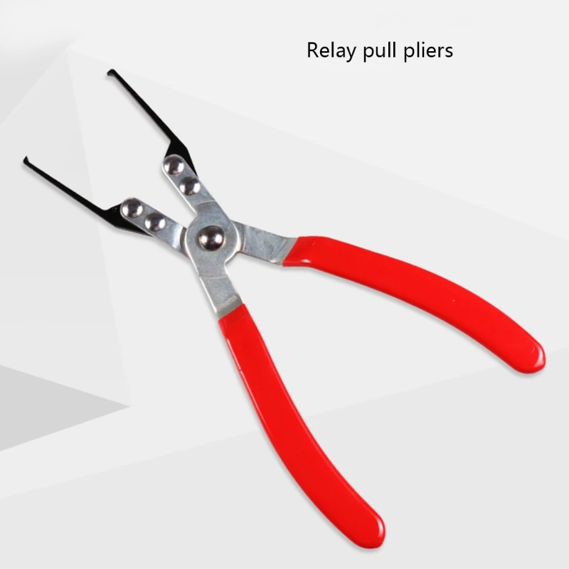 

Compact Car Relay Disassembly Clamp Relay Extraction Pliers Relay Puller Pliers Fuse Removal Pliers Tool Manual Tool