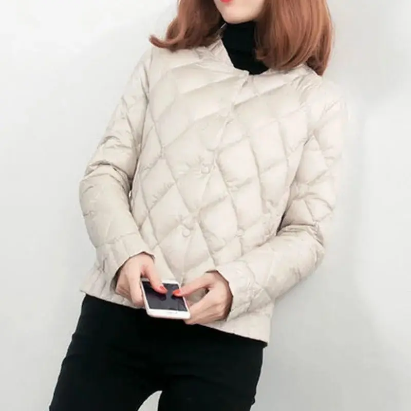 Women's Winter Super Hot Coat Parka Cropped Top Light Thin Padded Jacket Autumn Jacket Cheap Wholesale Korean Fashion