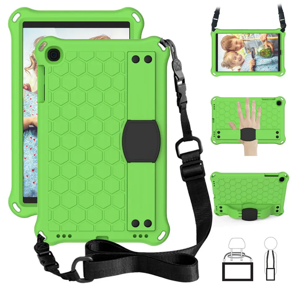 

For Samsung galaxy Tab A 10.1 2019 SM T510 T515 case Shock Proof EVA full body cover stand tablet cover for kids