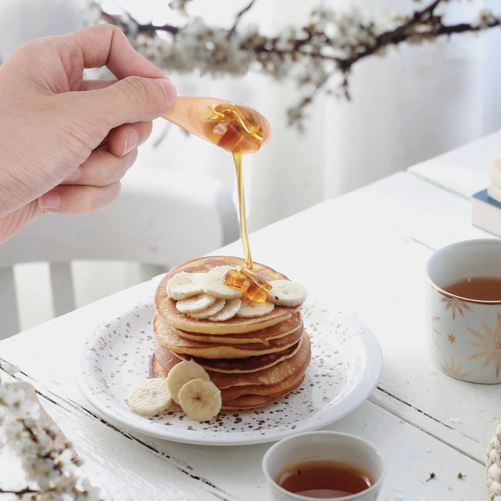 

Spoon Woodenwood Scoop Coffee Mini Tea Small Spoons Tableware Dinnerware Soap Salt Cutlery Short Handle Matcha Condiment Soup