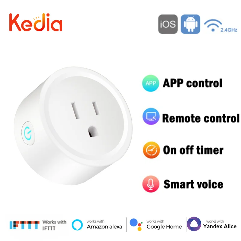 Умная розетка Kedia с Wi-Fi и Bluetooth 20 А