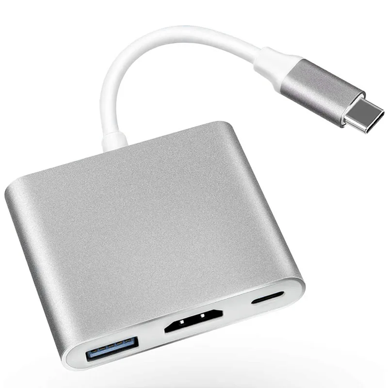 Кабель-адаптер Type-C для Apple USB-C многопортовый цифровой AV-адаптер MJ1K2AM/A HDMI и USB новый