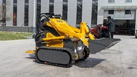 Powerful MotorLoaders  Perfect HTS380 Style Skid Steer Loader for Lifting Working
