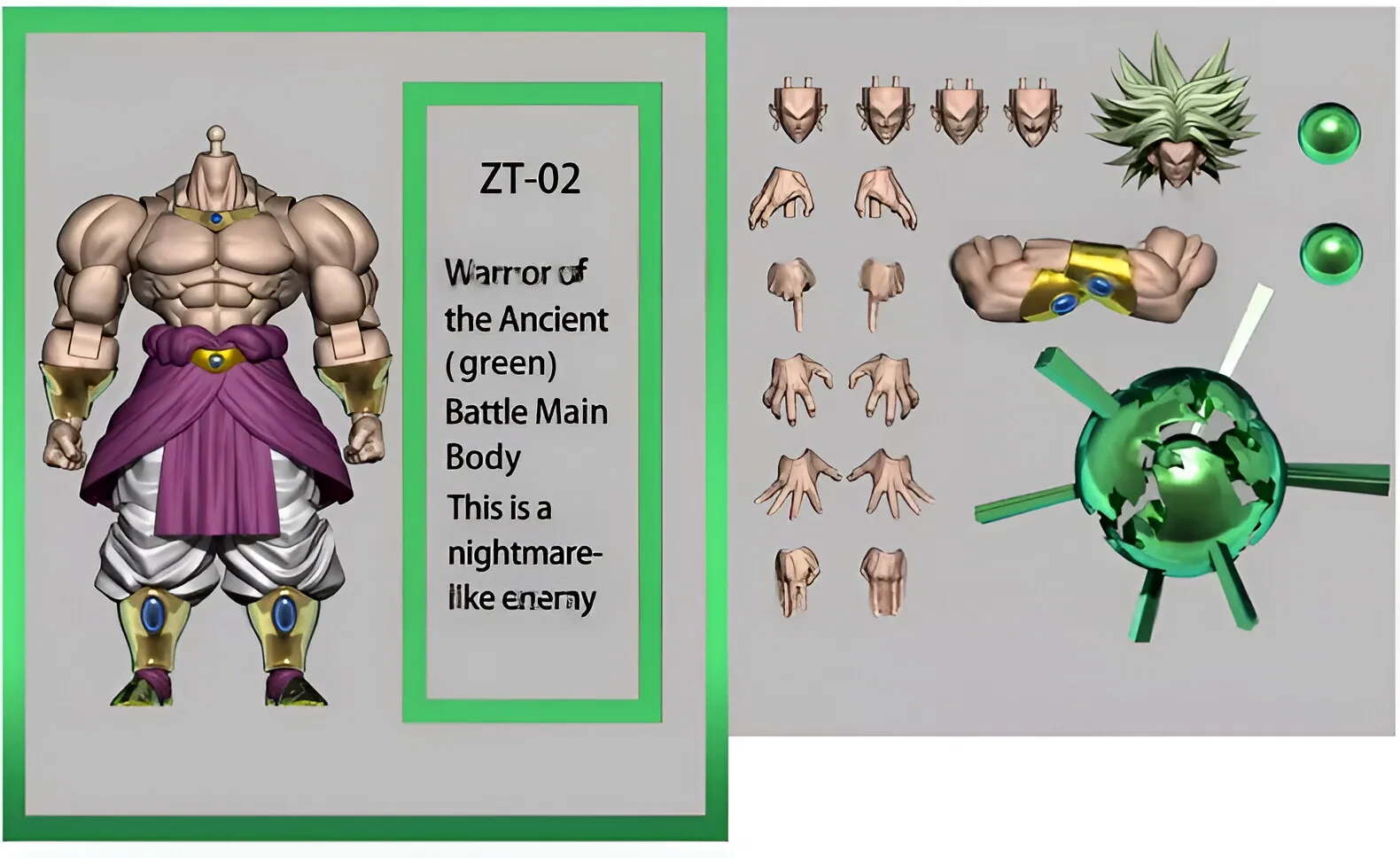Фото В наличии: Новая фигурка Бронли ZT Studio из Dragon Ball Z (ZT01, ZT02, ZT02B, ZT03), MP SHF, аниме-фигурка Супер Сайян Бронли №5