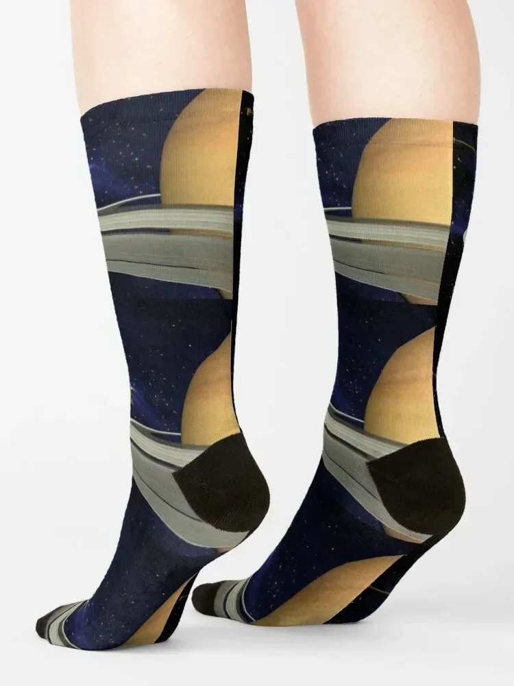 MISSION TO SATURN Cassini-Huygens Носки спортивные рождественские походные ботинки женские