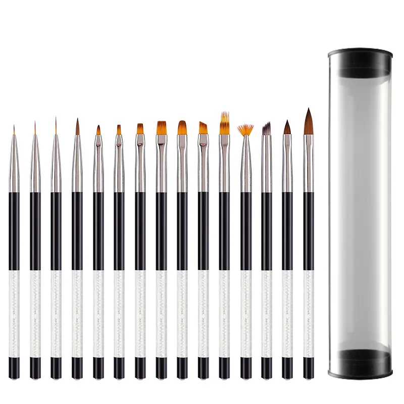 

Nail Brush Gel Brush For Manicure Acrylic UV Gel Extension Pen For Nail Polish Painting Drawing Brush Paint Tools