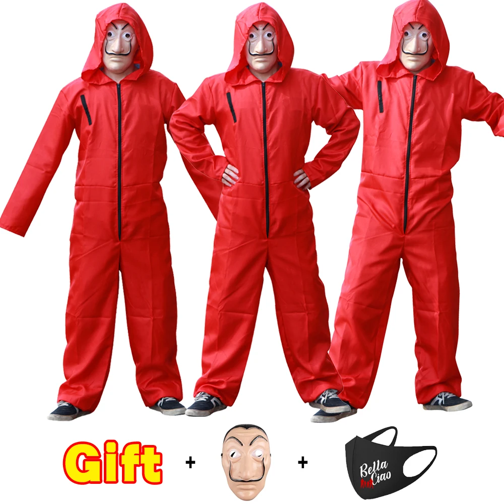 

Anime Cosplay Salvador Dali Movie Costume Money Heist The House Of Paper La Casa De Papel Carnival Party Attached Face Mask