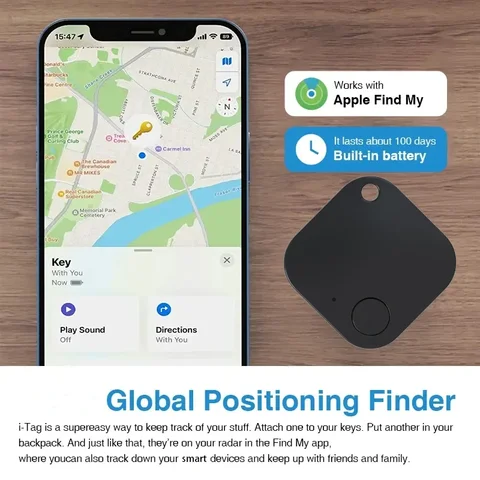 Автомобильный GPS трекер для приложения-le Find My Mini Blue-tooth