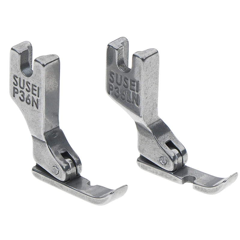 

1PCS Industrial Sewing Machine Flatcar Unilateral Presser Foot Steel-Sided Zipper Foot P36LN / P36N Presser Foot