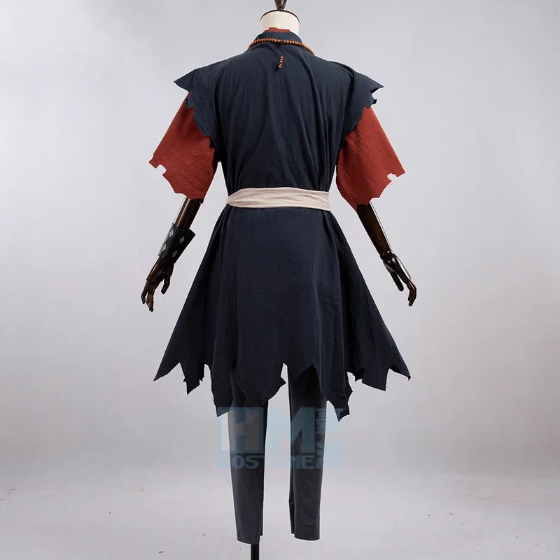 Костюм для косплея аниме Jigokuraku Aza Chobei наклейки с татуировками на ожерелье коричий