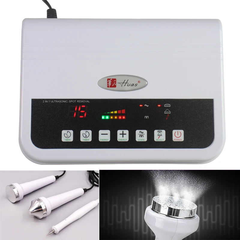 

3in1 Ultrasonic Facial Massager Women Skin Care Whitening Freckle Spot Removal Face Body Ultrasound Massage Machine Anti Aging