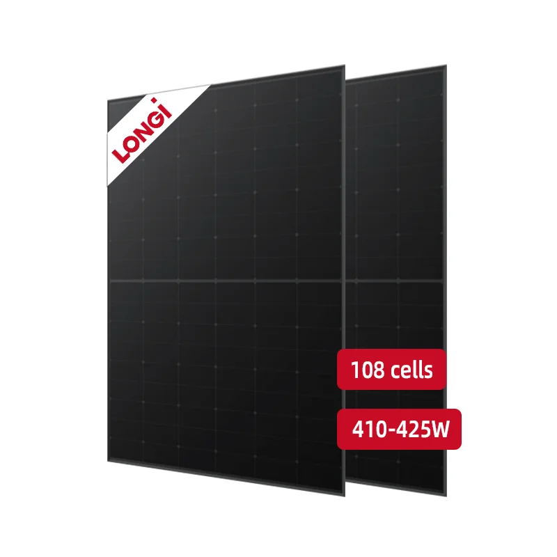 

Longi New Product Himo 6 LR5-54HTB All Black Modules Solar Panels Rotterdam 410w 415w 420w 425w PV Panels