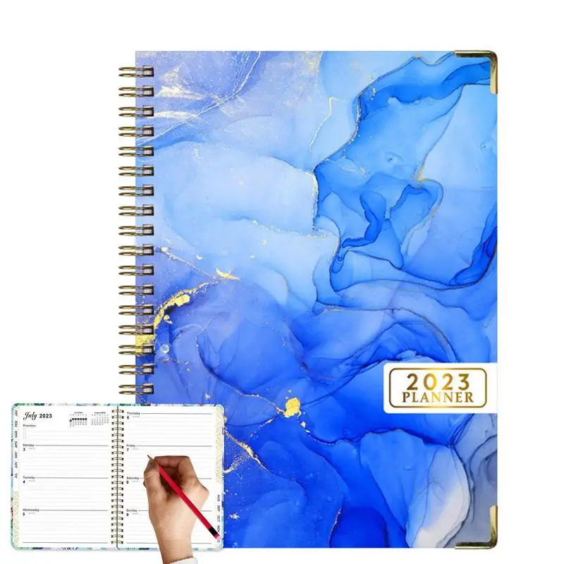 

2023 Weekly And Monthly Planner Daily Planner Agenda Planner Diary Notebook Annual Monthly Planning Papers Diary Gift Stationery
