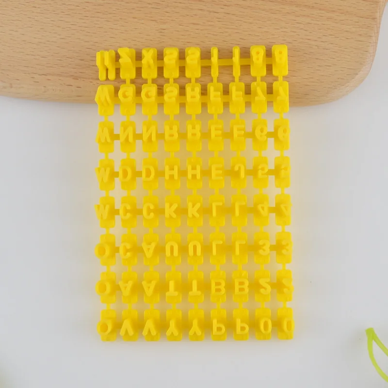 Алфавит буквы цифры печенья пресс штамп тиснитель резак помадка плесень формы