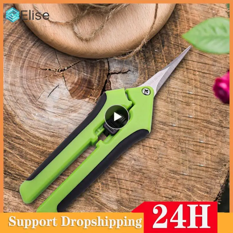 

Heat Treatment Process Stainless Steel Sharp Lightweight Pruning Scissors Sharp And Sturdy Gardens Garden Hand Tools