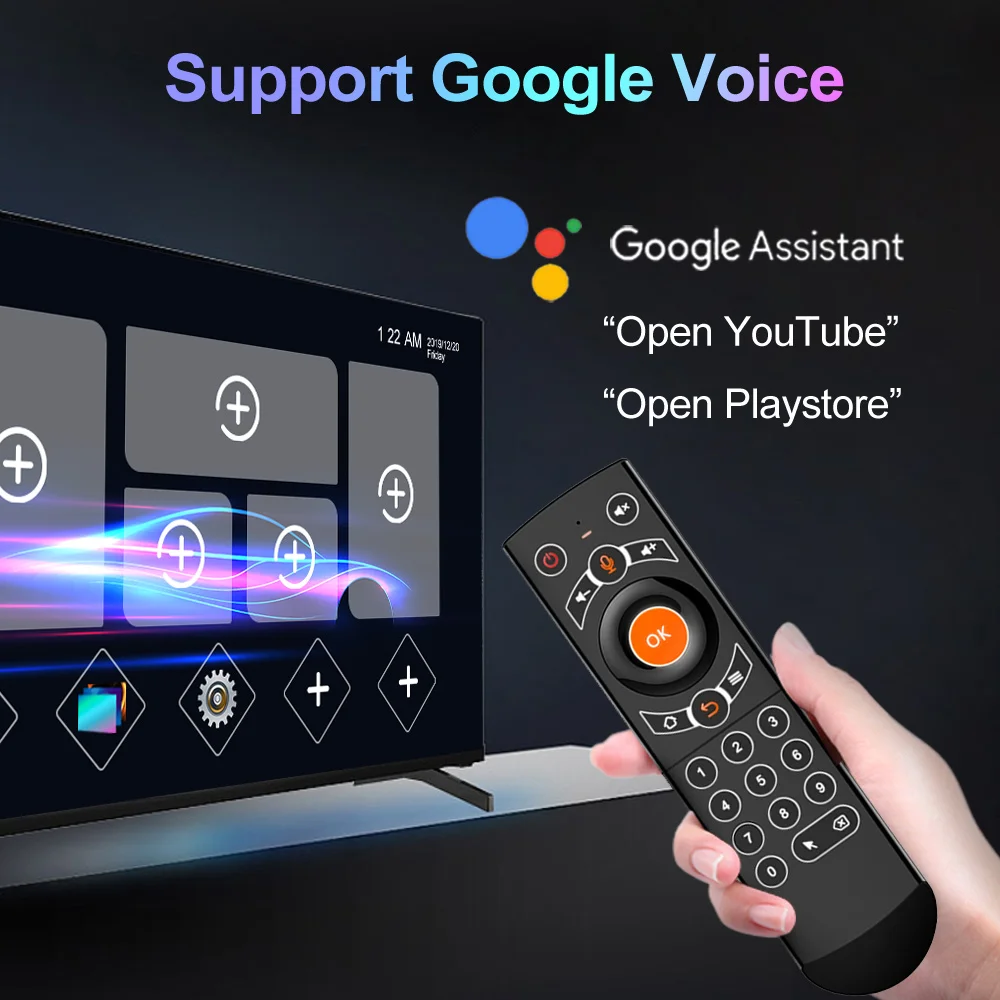 2022 новейшая Смарт ТВ-приставка Z5 Android 10 0 4G 64 Гб RK3318 1080p 4K BT4.0 Google Play Youtube медиаплеер
