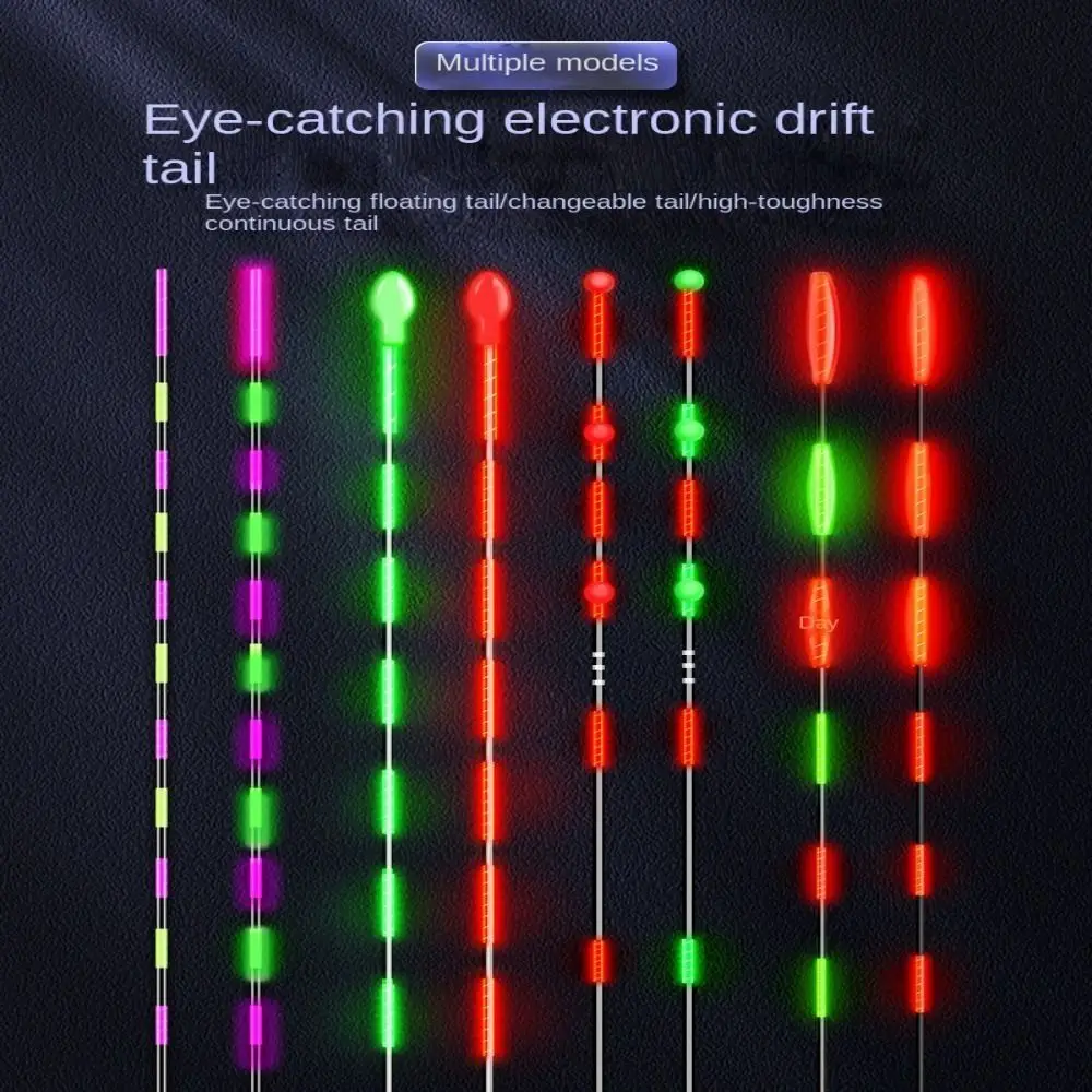 1 шт. супер яркий светодиодный умный поплавок для рыбалки сверхчувствительный