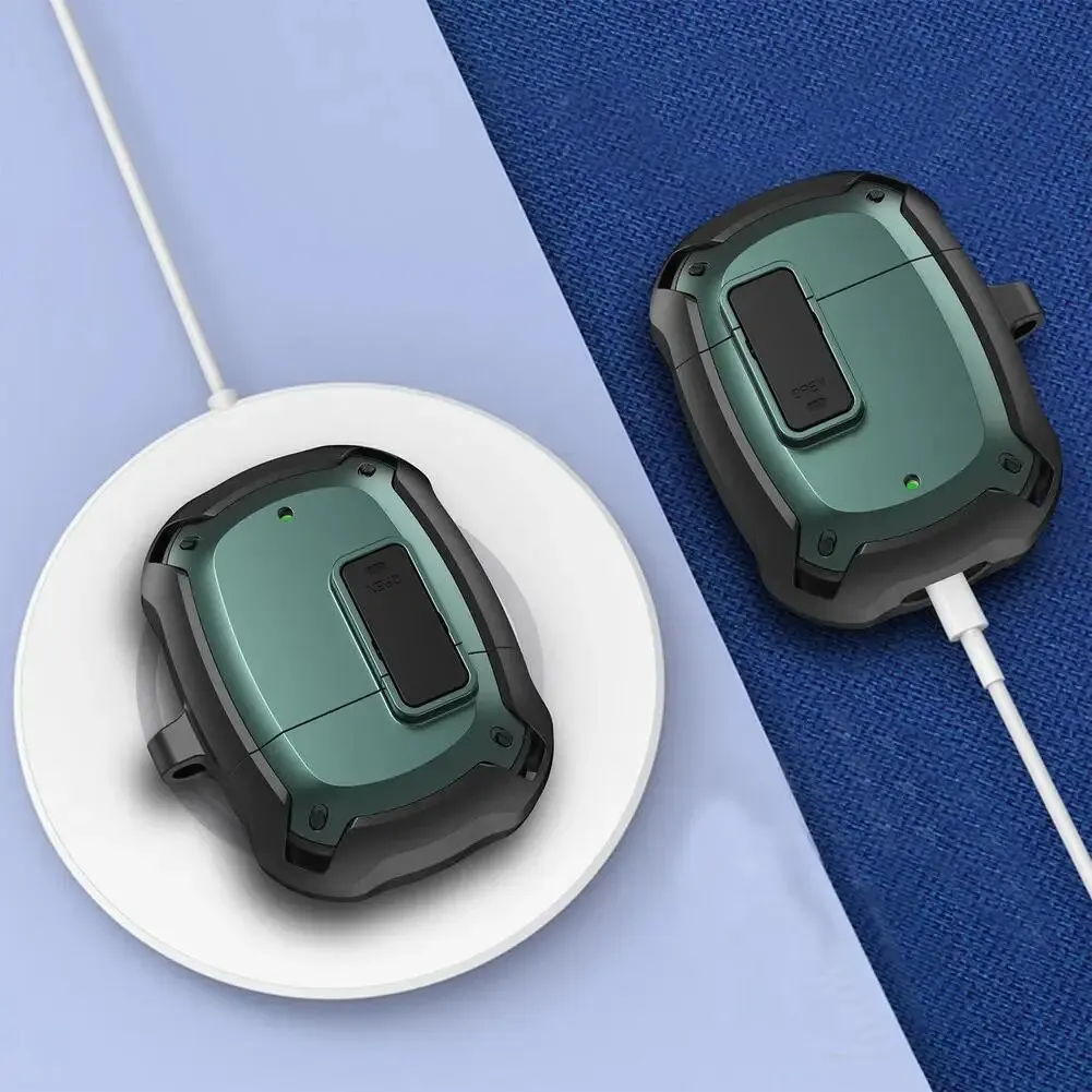 

Беспроводной защитный чехол для наушников противоударный пыленепроницаемый корпус совместимый с Pixel Buds Pro