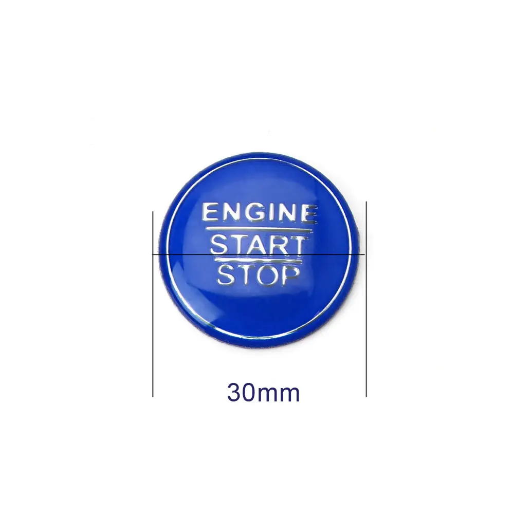 1 шт. декоративная крышка переключателя запуска автомобиля кнопки двигателя