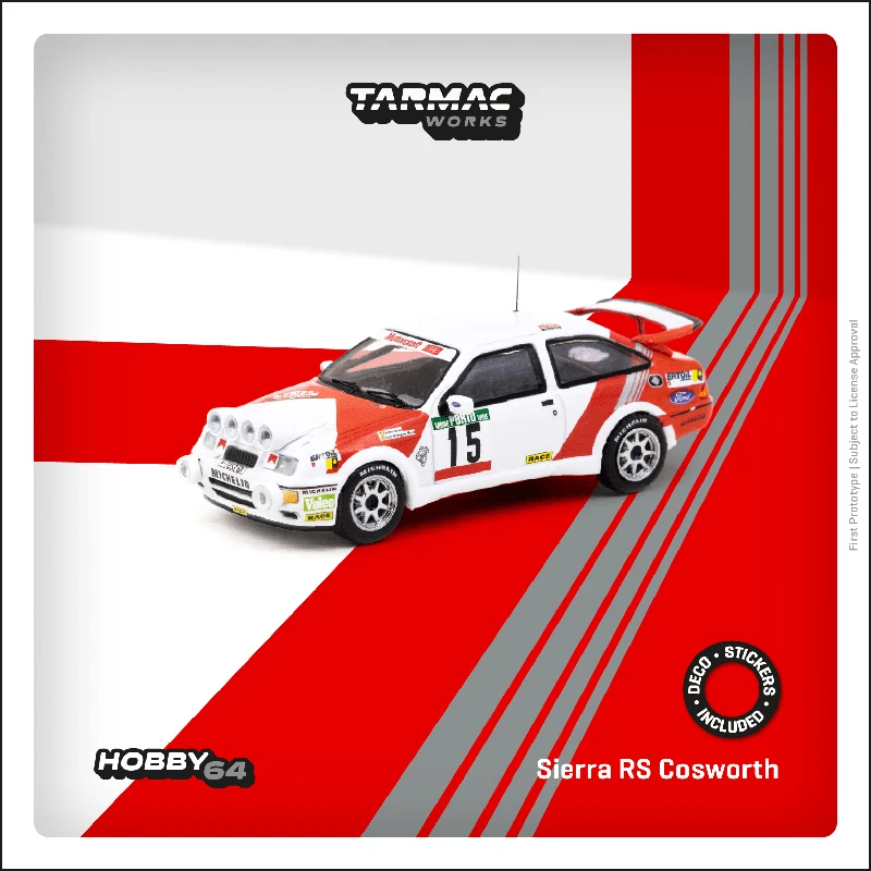 

TW в наличии 1:64 Sierra RS Cosworth коллекция литых под давлением моделей автомобилей, миниатюрные игрушки для машин Tarmac Works