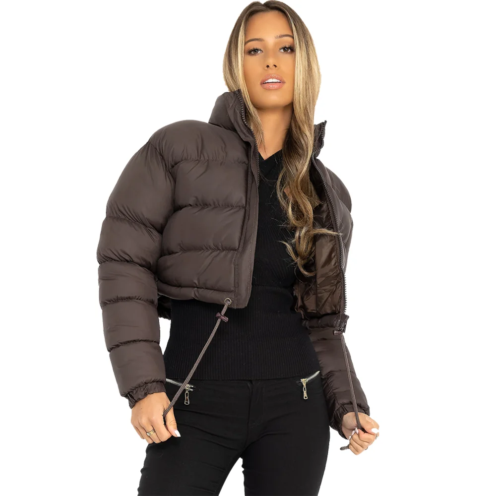 DEODAR Women Jacket Spring 2022 Female Winter Mid-long Stand Collar Puffer Coat Retro Windproof Casual Outerwear for Office Lady