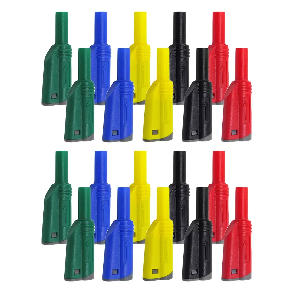 

20x P3005 Welding/Assembly 4mm Stack Safety Banana Plugs Multimeter Connectors
