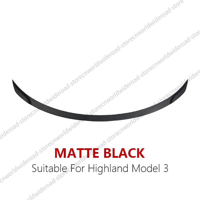 

Для Tesla Model 3 Y 2020-2024 Эффективный задний спойлер, спойлер багажника, крыло, модель 3, задний спойлер багажника из АБС-пластика, комплекты кузова