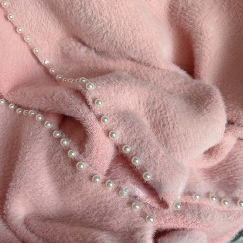 Женский длинный вязаный кардиган повседневный мягкий свитер с V-образным вырезом