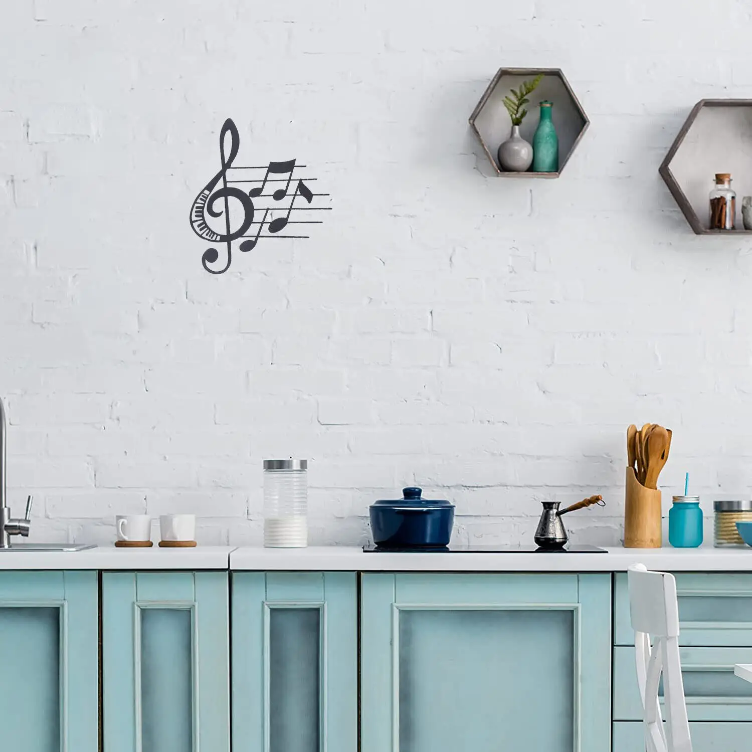 

Treble Clef and Music Notes Wall Decor