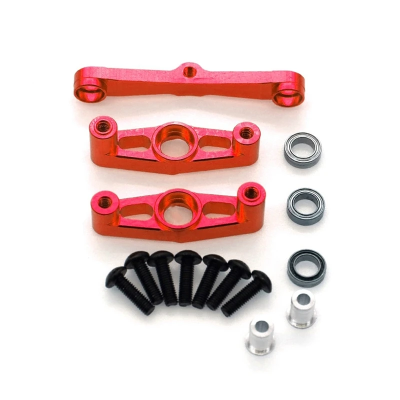 

Metal Steering Assembly With Bearing For Tamiya TT-02 TT02 TT02B TT02T 1/10 RC Car Upgrade Parts