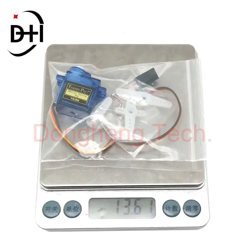 5 шт. SG90 MG90S сервопривод с металлической шестерней для модели вертолета лодки Arduino