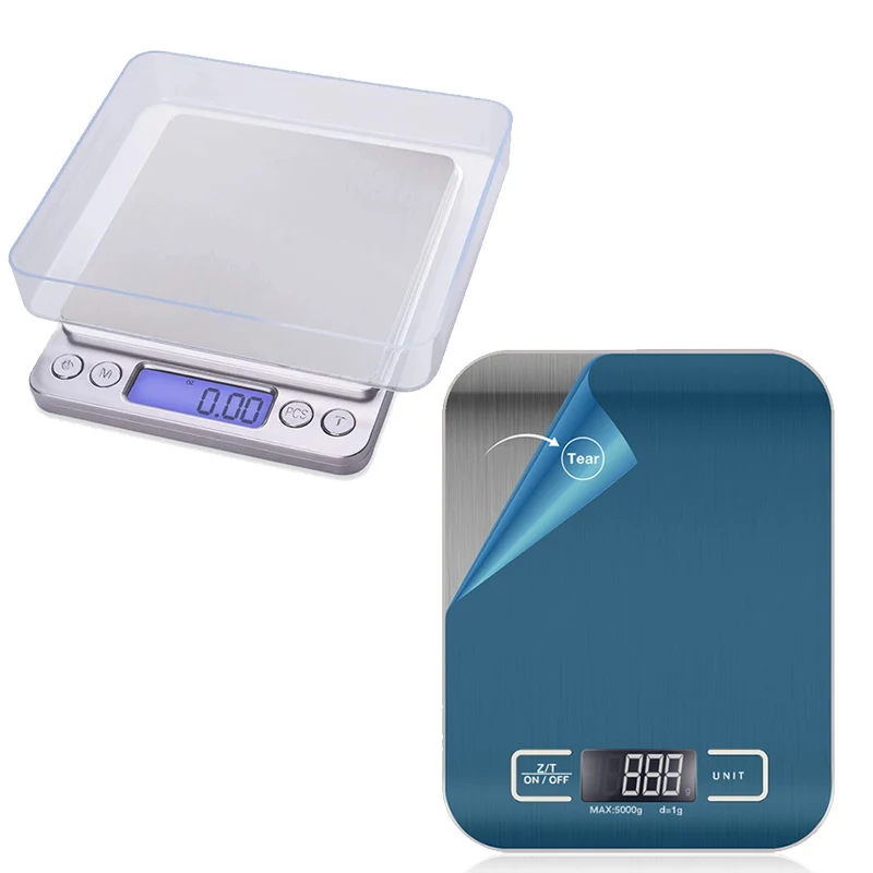 

Portable Scales Precise Mini Weighting Scale Case Postal Kitchen Jewelry Weight Tools Balance LCD Digital Gram Electronic Scales