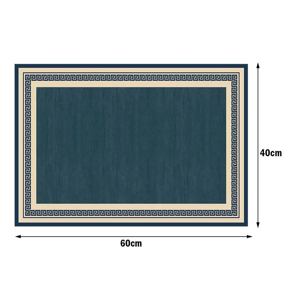 Роскошный Стильный 3D кухонный напольный коврик домашний длинный полосатый ковер