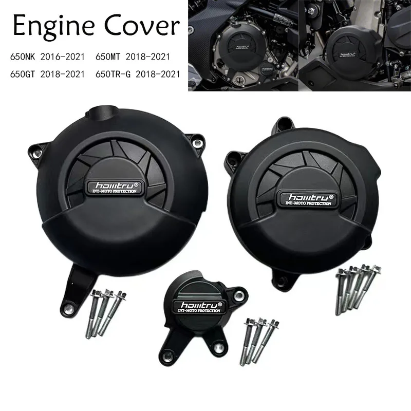 

Motorcycle Engine Protector Cover For CFMOTO 650NK 650MT 650GT 650TR-G 2016-2021 2020 2019 NK650 NK MT GT TR-G 650 Clutch Cover