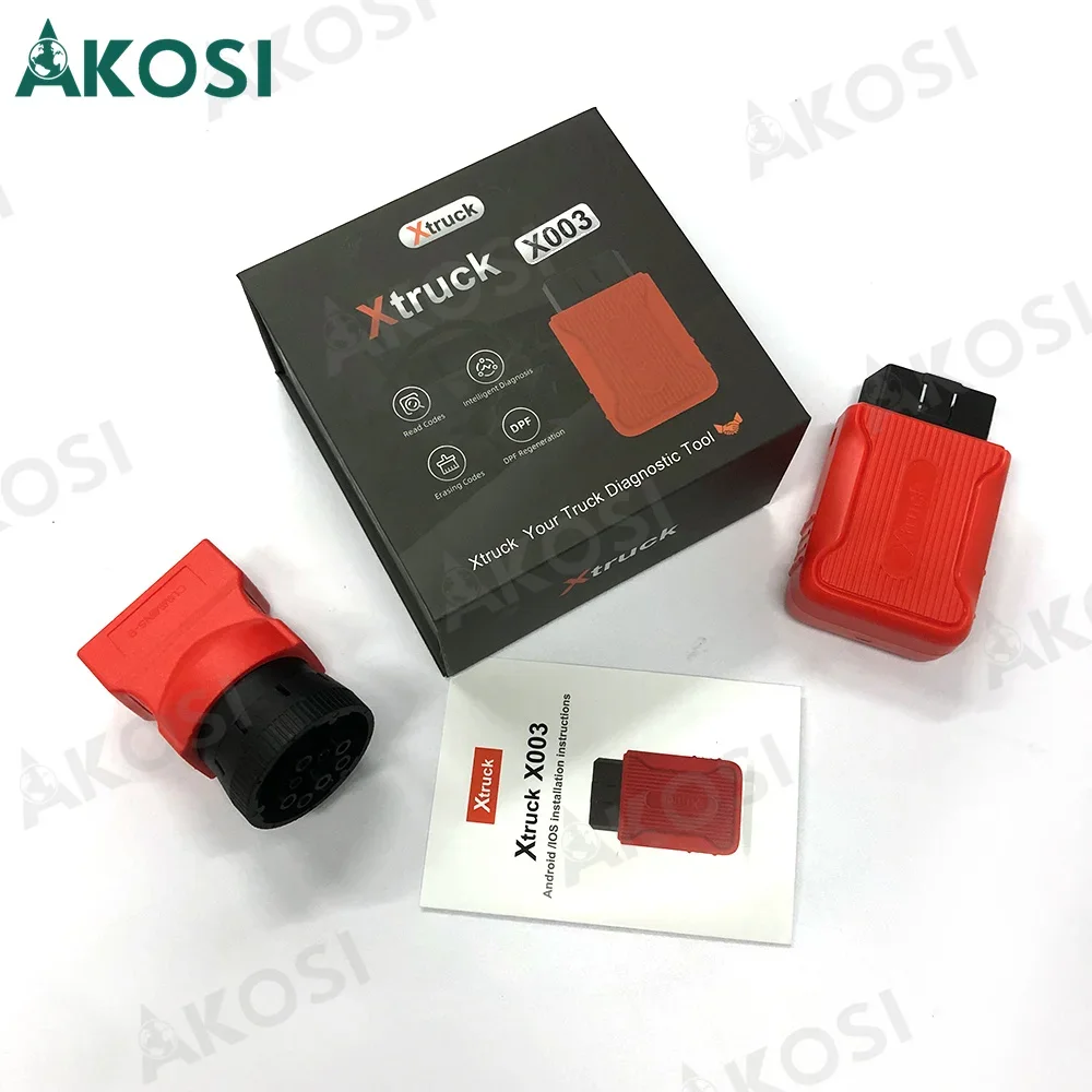 Тяжелый грузовик Xtruck X003 интеллектуальная Диагностика OBD измерение напряжения DPF