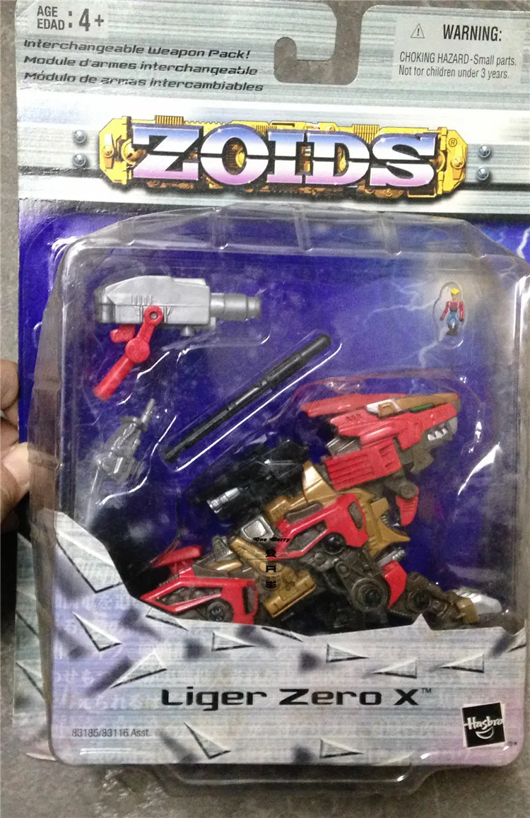 

Hasbro Genuine ZOIDS SEA STRIKER and WILD LIGER and DARK HORN and ZABER FANG Limited Action Figure Model Toys
