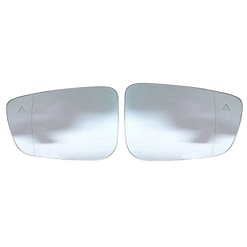

2X Car Left/Right Heated Blind Spot Wing Rear Mirror Glass For-BMW 3 Series G20 G21 5 Series G30 G31 7 Series G11 G12