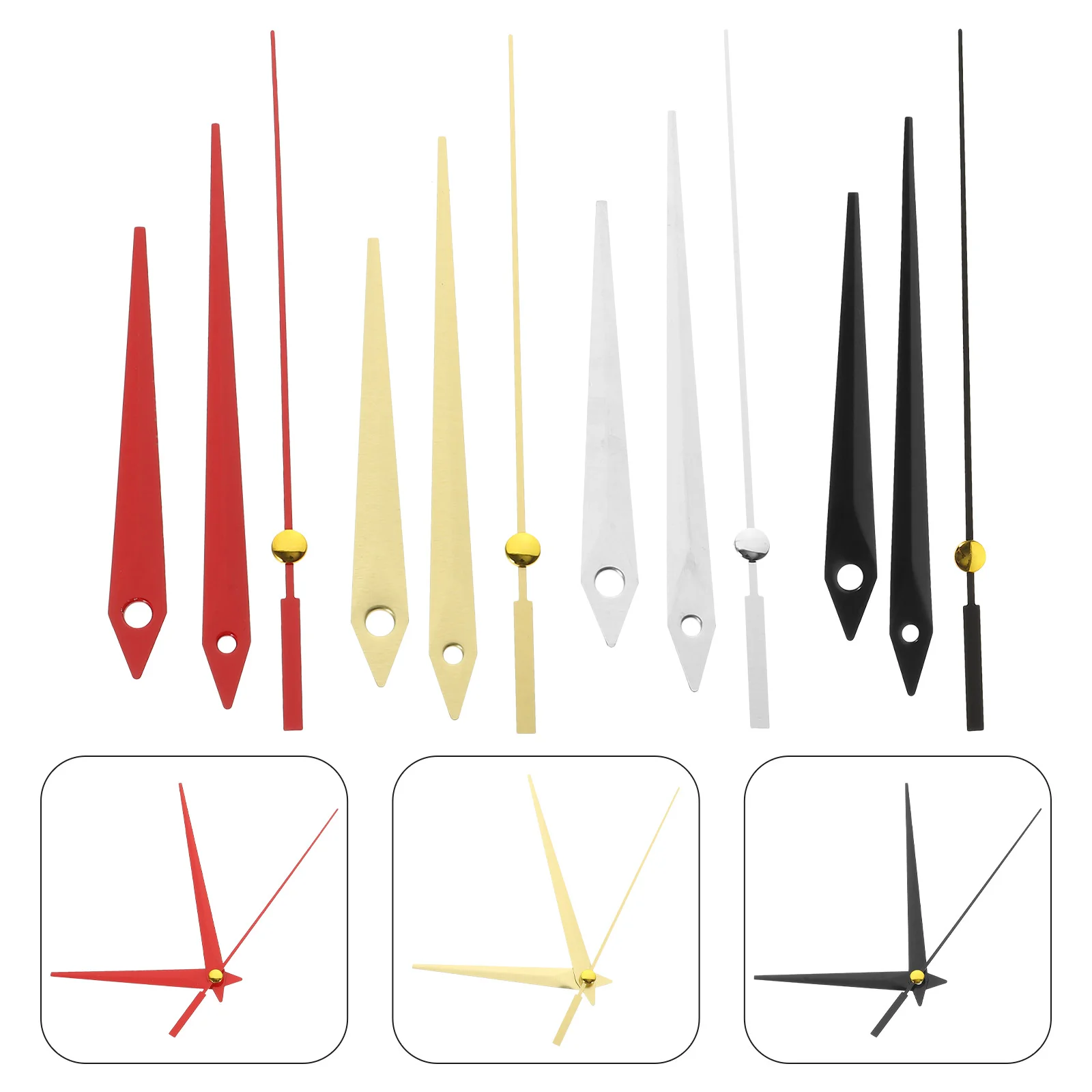 

Large Clock Works Replacement Kit Accessories Parts Wall Mechanism Repair Silent