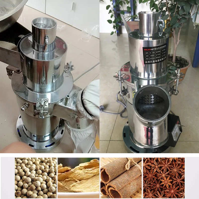 

Electric Grain Grinder Commercial Grinding Machine for Dry Grain Soybean Corn Spice Herb Coffee Bean Wheat Rice