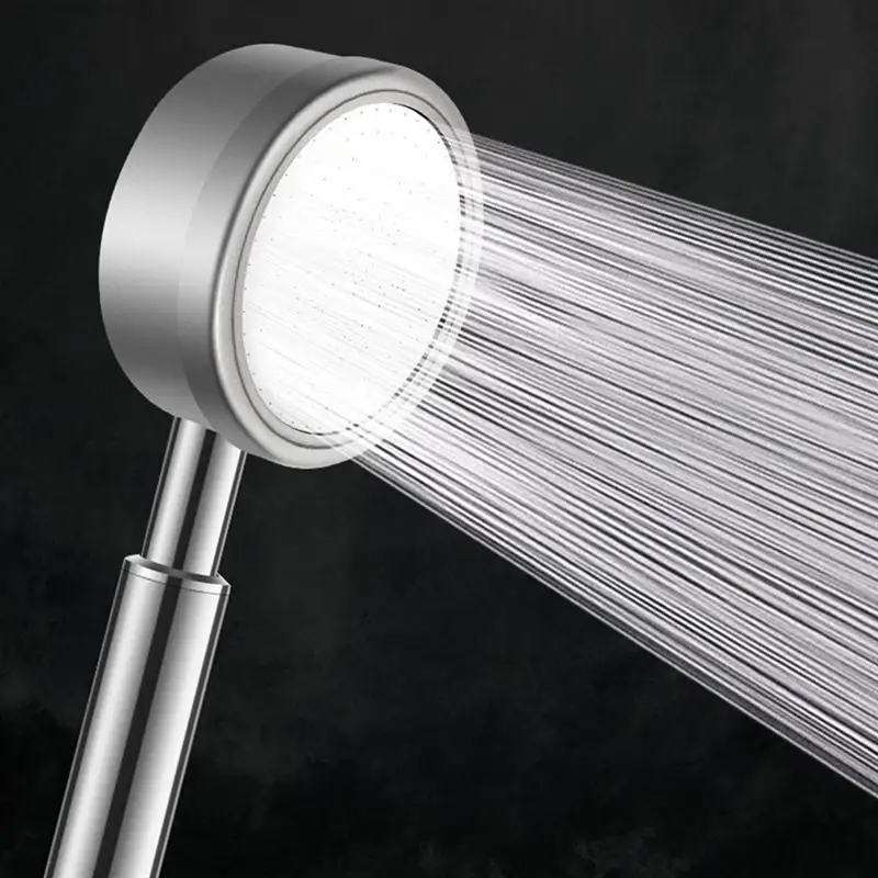 

Stainless Steel Shower Head Handheld Bathroom Shower Head High Pressure spray Nozzle Bathroom Accessories