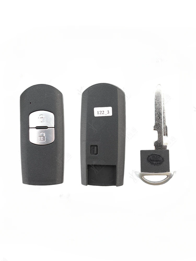 Смарт-карта Mazda 6 2 клавиши плоская подходит для замены смарт-карт Ma M6 частота 315