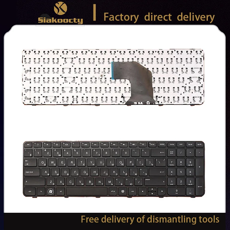 

russian Laptop Keyboard for HP FOR Pavilion G6 G6-2000 G6Z-2000 g6-2100 G6-2163sr AER36Q02310 R36 RU black with frame new