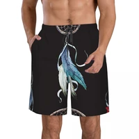 mens swim shorts summer swimwear man swimsuit swimming trunks beach shorts surf board male clothing pants dreamcatcher boho