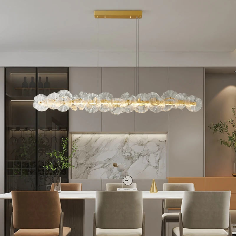 Подвеска из медного стекла для гостиной и спальни во французском стиле