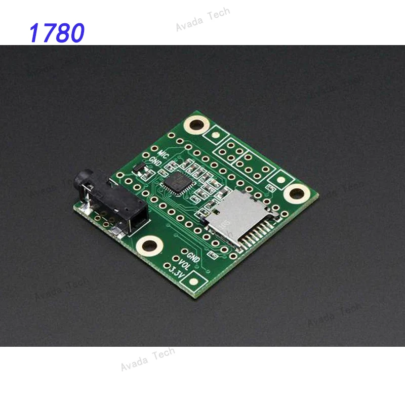 Avada Tech 1780 Adafruit аксессуары аудио плата адаптера для Tensy