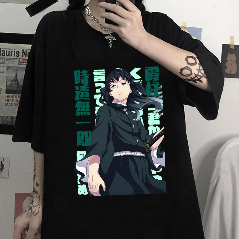 

Футболка с принтом из аниме «убийца демонов»