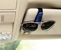 fashion sport abs car vehicle sun visor sunglasses eyeglasses glasses holder clip vehicle accessories