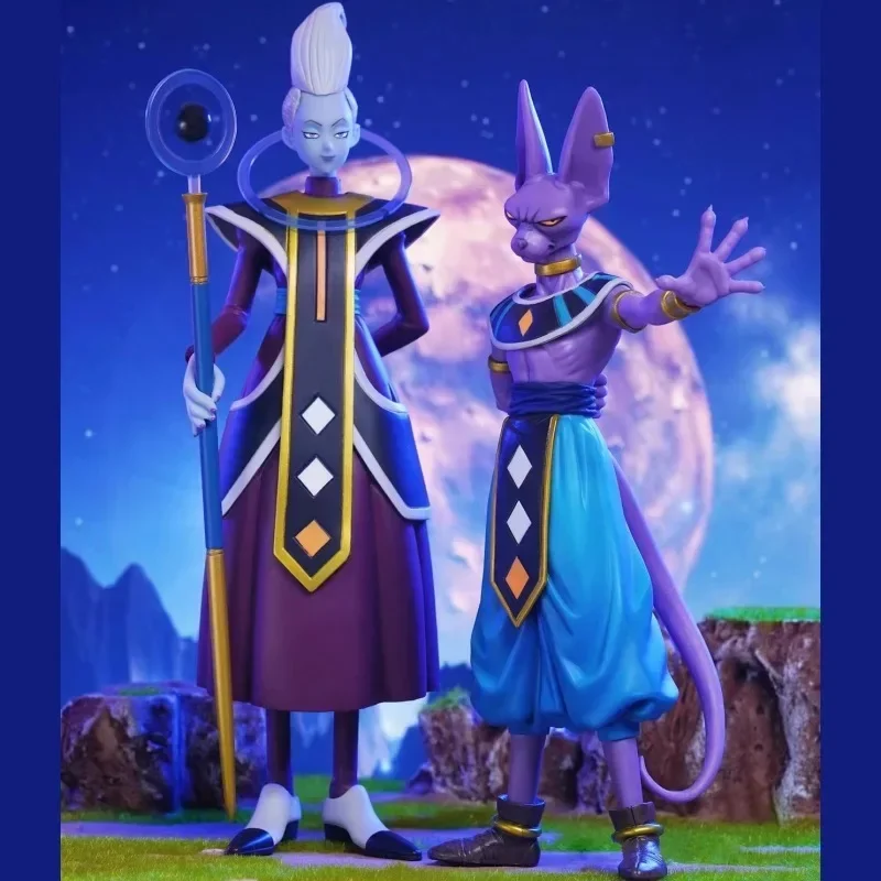 Женский Драконий жемчуг Z Whis Аниме Фигурка боги разрушения Dxf Beerus Статуя Модель